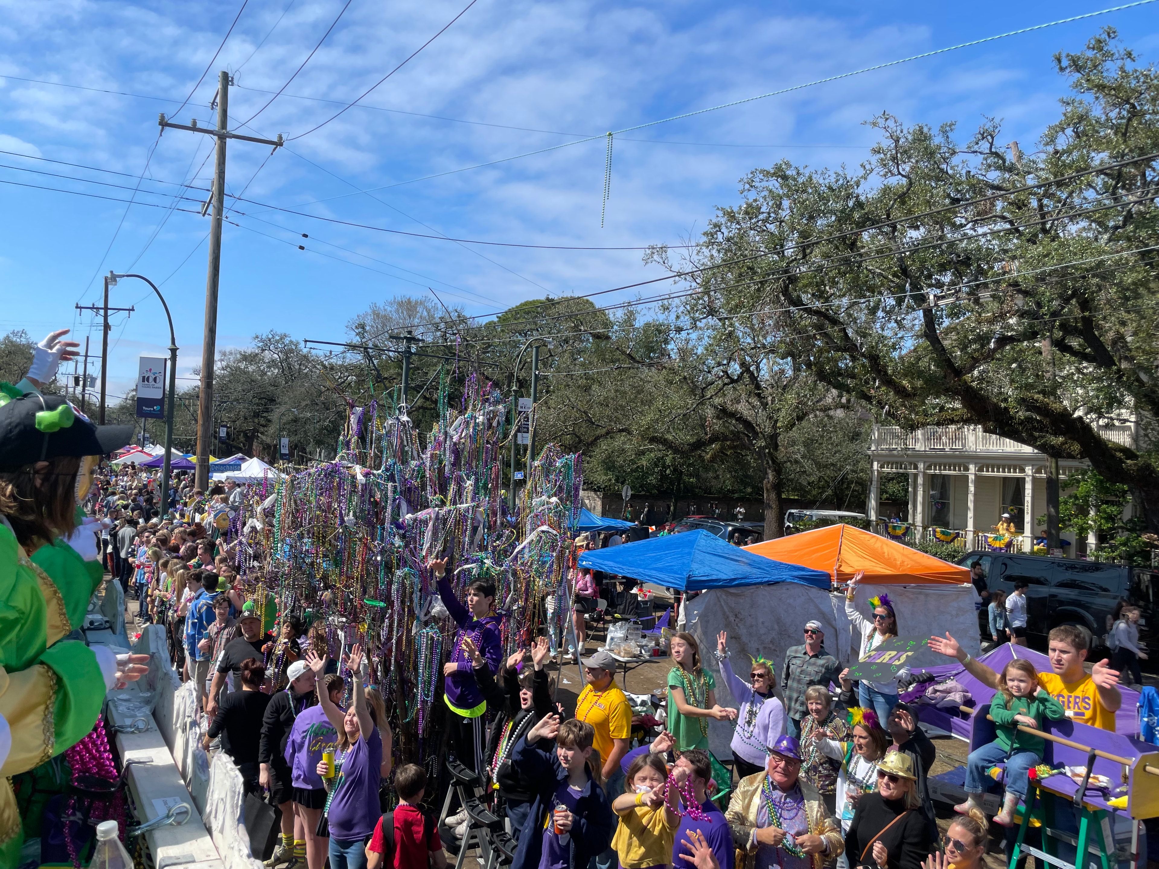 Gallier Hall Mardi Gras celebration CARNIVAL mansion